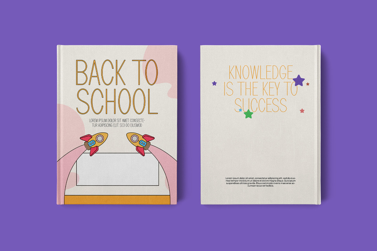Outline Modern Display Font preview 7