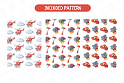 Watercolor Firefighter Clipart, an Illustration by TatiMockup (Thumbnail 4 of 5)