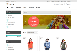 Kassa Ecommerce Responsive Template