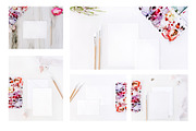 Watercolor Card&Papers Photo Bundle, an Arts & Entertainment Photo by SunnyTangerine Stock (Thumbnail 8 of 10)