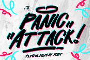 Panic Attack | Playful Sticker Font, a Handwritten Font by Ardana Creative (Thumbnail 1 of 11)