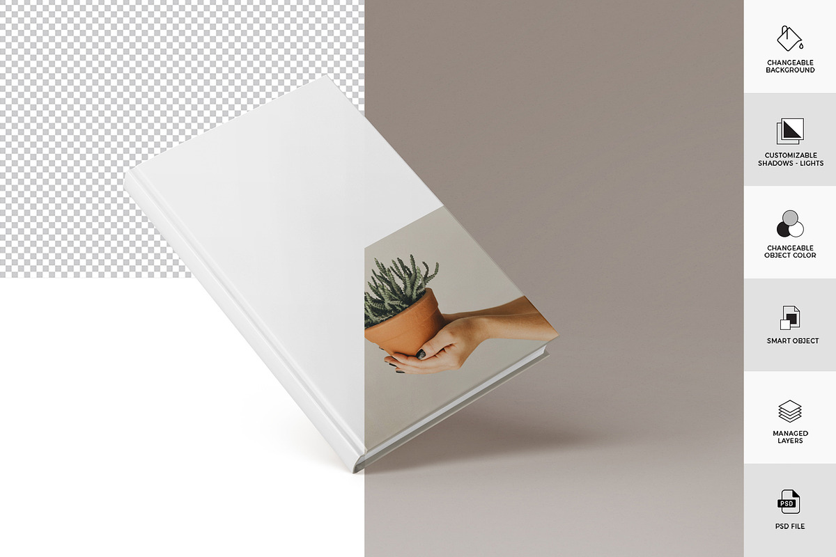 Book Mockup, a Product Mockup by ZippyPixels (Photo 2 of 6)