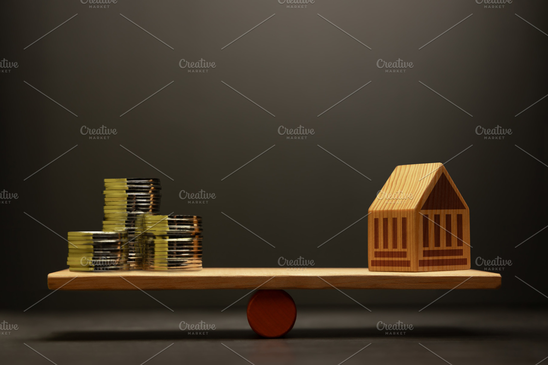 Government balancing economy policy financial management stabili, a Photo by salmon.black