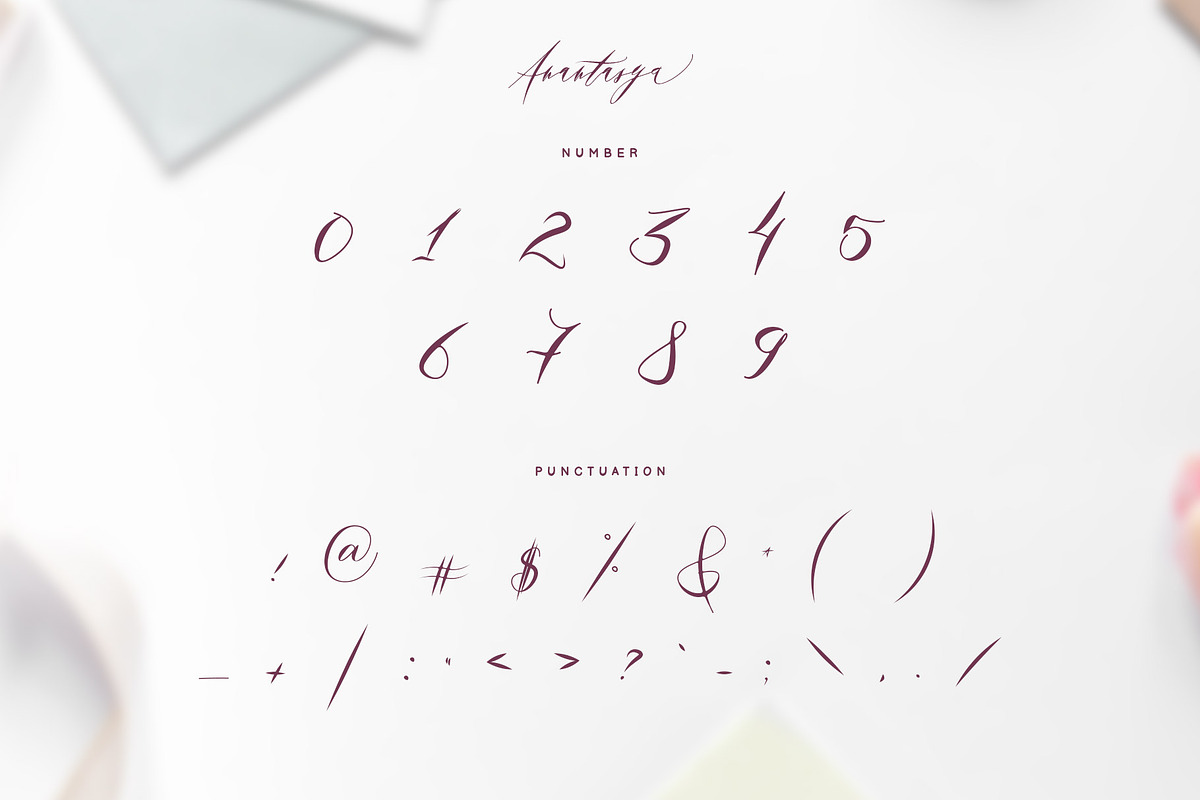 Anantasya | Script font, a Script Font by Analogous (Photo 12 of 15)