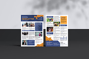 School Newsletter Template, a Flyer Template by crazyOWL (Thumbnail 4 of 4)