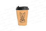 Cute Kawaii Christmas Pet Cat Dog, a Seasonal Illustration by Palau (Thumbnail 3 of 12)