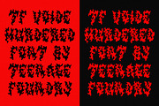 TF Voide Murdered, a Handwritten Font by TeenageFoundry (Thumbnail 2 of 12)