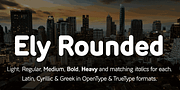 Ely Rounded, a Sans Serif Font by Cory Maylett Design (Thumbnail 4 of 5)