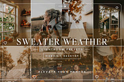 15 Fall Lightroom Presets, a Preset Add-On by TheWayfarerShoppe (Thumbnail 1 of 9)