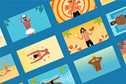 man in summer day, a Person Illustration by foxndeer (Thumbnail 4 of 4)