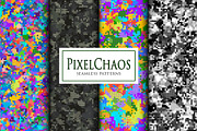 Pixel chaos digital camo patterns, a Pattern Graphic by ArchonDigitalShop (Thumbnail 4 of 11)