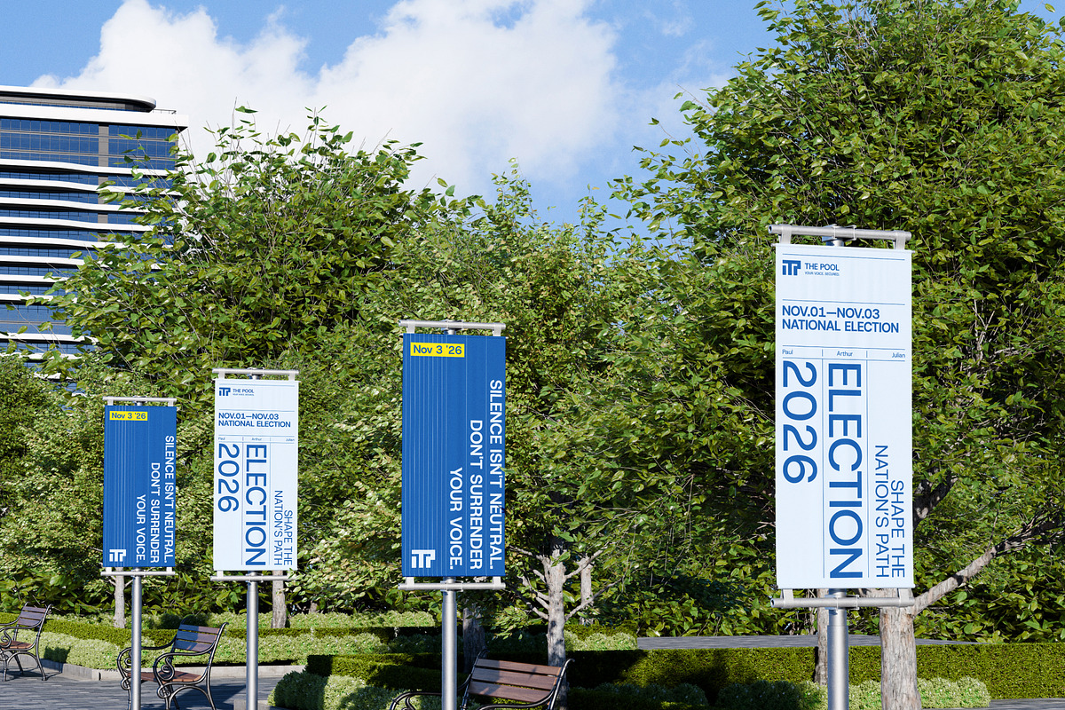 30 Outdoor Election Campaign Mockups, an Advertising Mockup by Vitora Mockup (Photo 5 of 17)