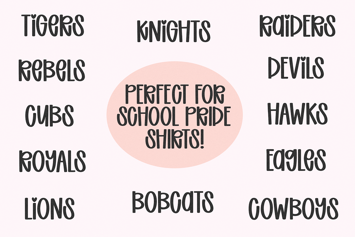 Dear Junie | Cute Quirky Font, a Font by KA Designs (Photo 7 of 11)