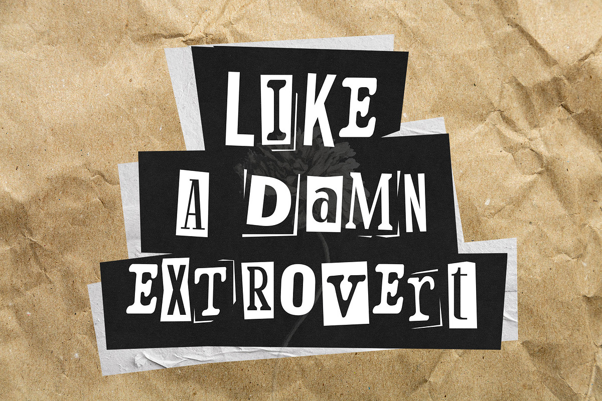 Retroma Vibes - Mixed Font, a Font by Arterfak Project (Photo 3 of 10)