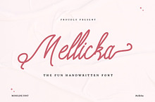 Mellicka - Fun Handwritten Font