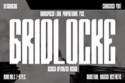 Grid Locke Condensed Font, a Font by PutraCetol Studio (Thumbnail 1 of 5)