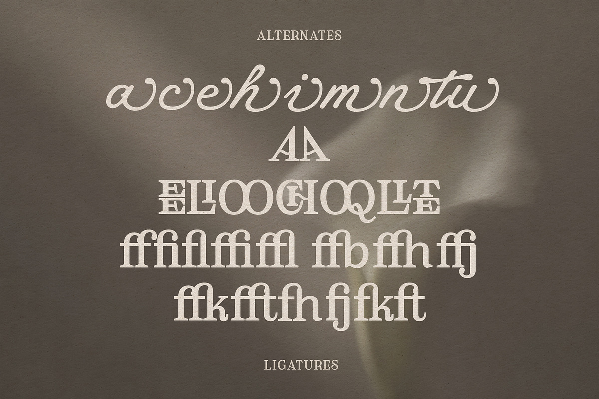 Anticha Atelier – Luxury Font Duo, a Handwritten Font by Nollev (Photo 12 of 14)