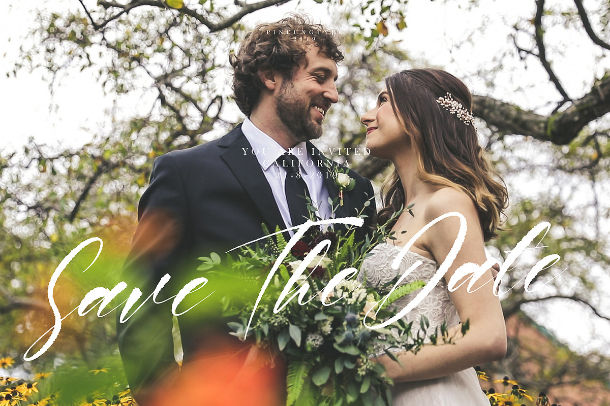 Alenha Casual Handwritten, a Script Font by pineungtype (Photo 3 of 9)