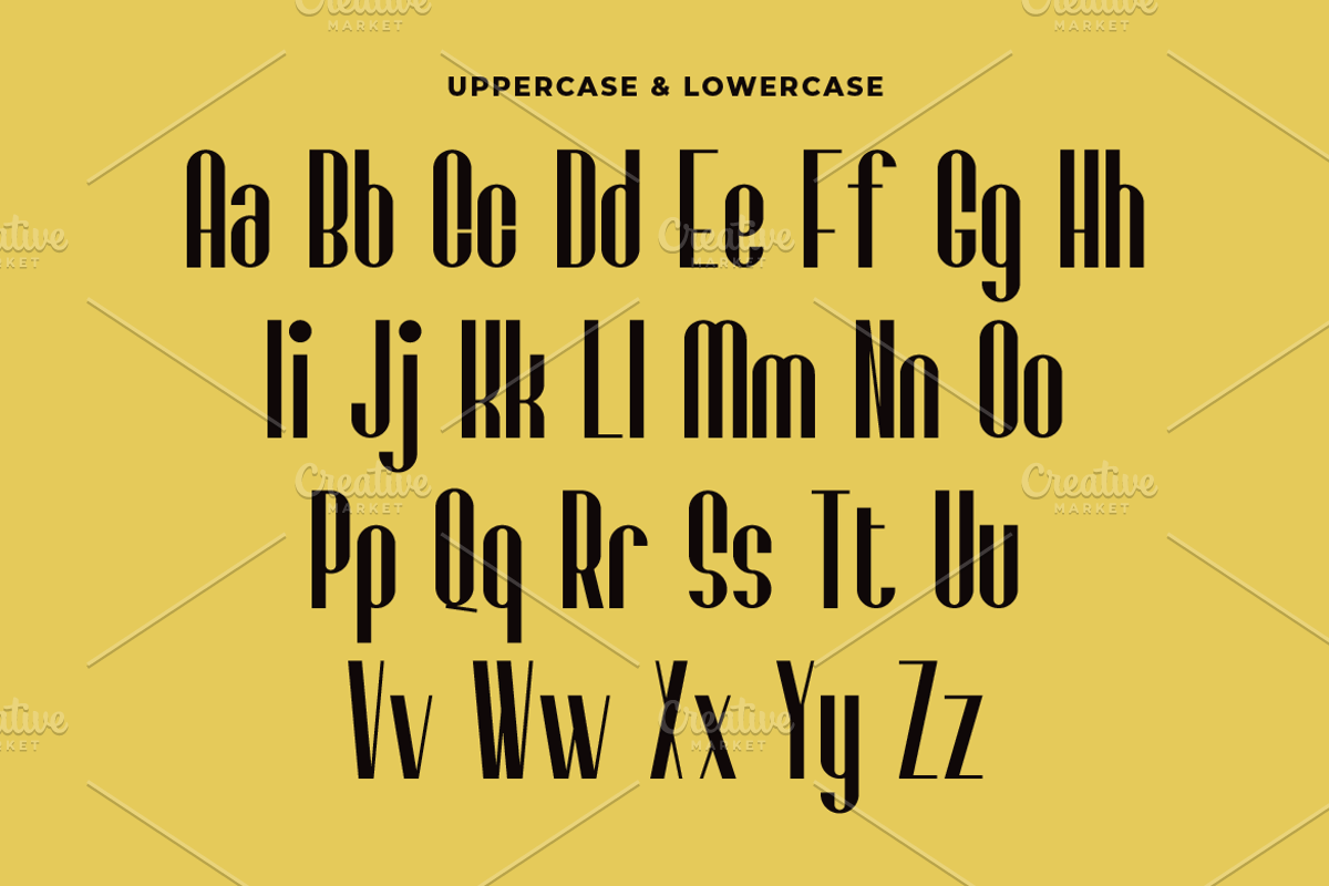 Kilabara Condensed Sans Serif, a Sans Serif Font by Artiveko (Photo 3 of 10)