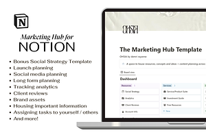 Marketing Hub Notion Template