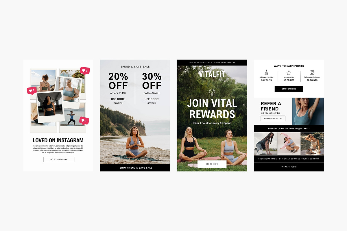 24 Canva Email Template Designs, an Email Template by The Ecommerce Creative (Photo 6 of 6)
