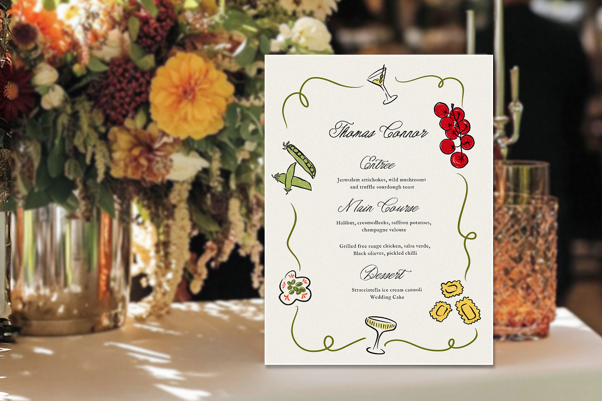 Maison Sezanne | Handwritten Font, a Script Font by Calamar Studio (Photo 14 of 15)