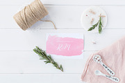 Pink & Blush Watercolor Combo Pack, an Object Graphic by Chelsea Bromley (Thumbnail 3 of 6)