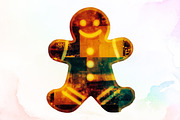 Christmas Gingerbread Man PNG, an Illustration by Sublimation Artist (Thumbnail 1 of 9)