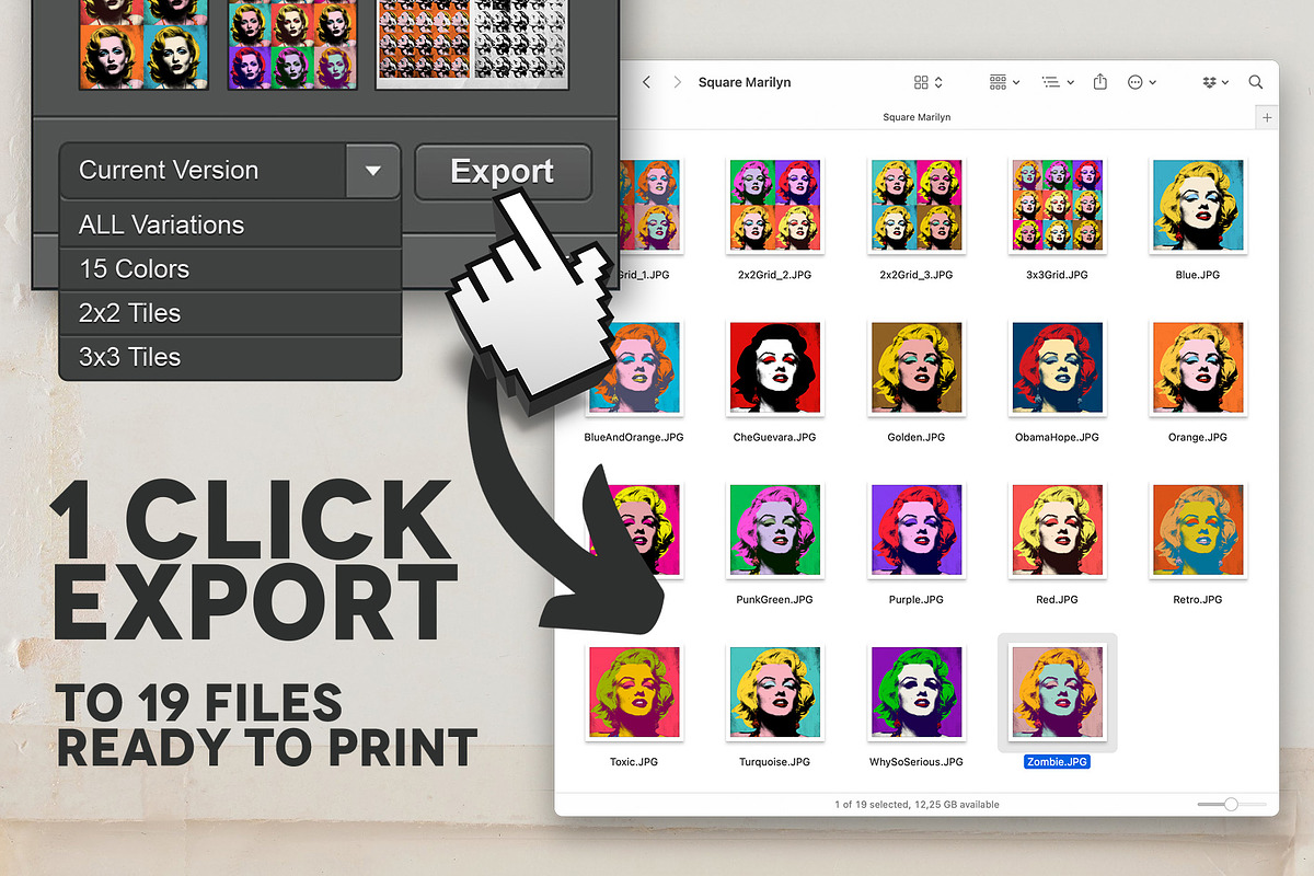 POP ART Creator - Photoshop Plugin, an Action Add-On by CANofART by TheAlikA (Photo 7 of 9)