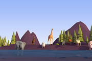 Low Poly Forest Animals Pack 1, an Animal 3D Model by Anton Moek (Thumbnail 2 of 12)