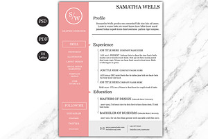 Pink Crush Resume 