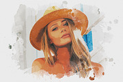 Artistic Watercolor Paint Effect, an Action Add-On by liptouse (Thumbnail 8 of 9)