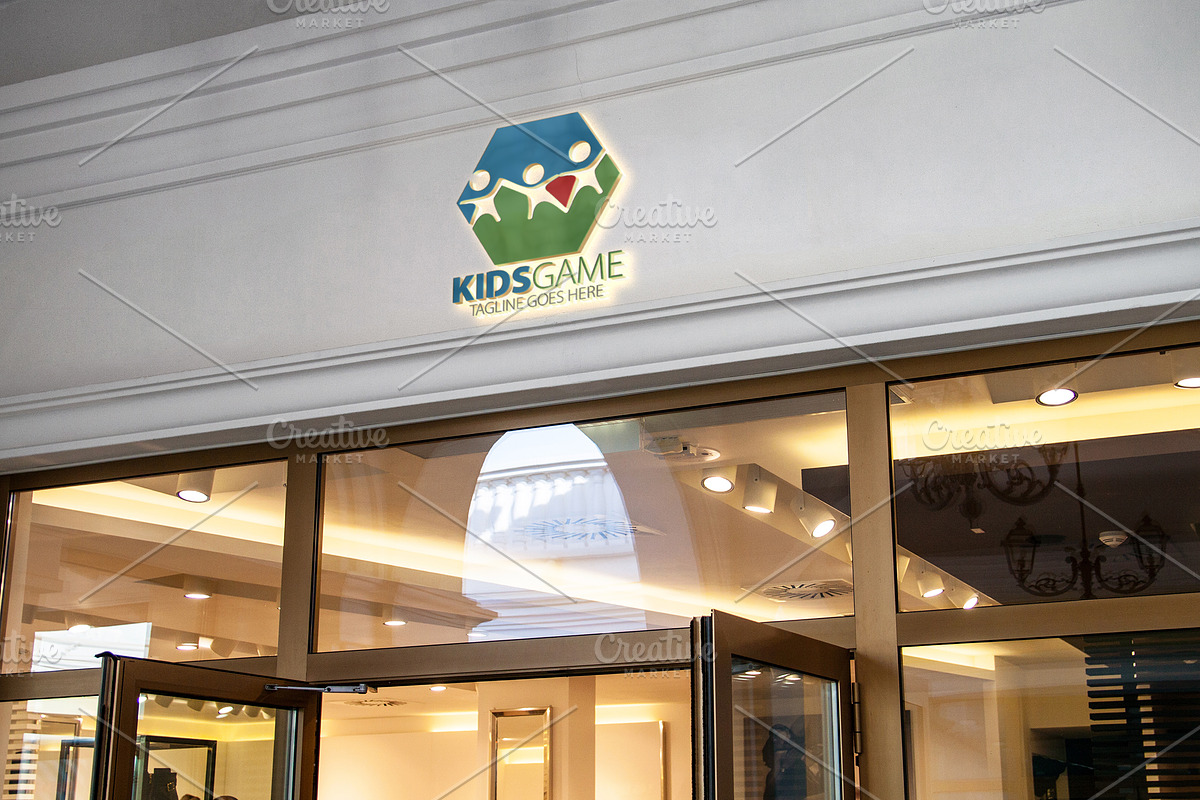 Vector Kids- Game Logo Version2, a Branding & Logo Template by Josuf Media (Photo 1 of 4)