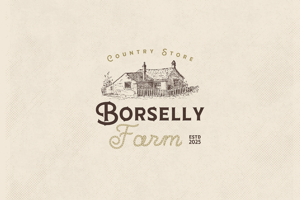 Lasso Lore - Western Rope Font Duo, a Sans Serif Font by HipFonts (Photo 8 of 11)