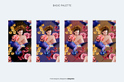 Madonna — Luxury Tileable Pattern, a Pattern Graphic by Designnina Shop (Thumbnail 2 of 13)