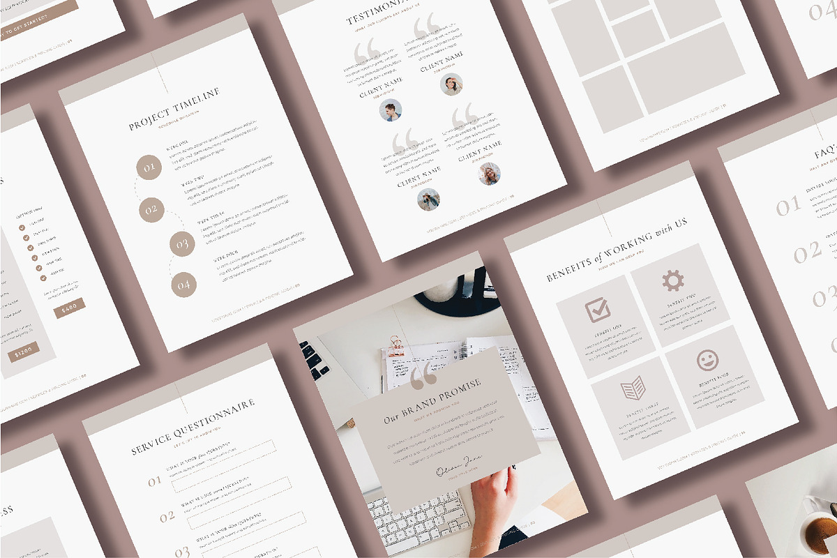 Services & Pricing Guide | Canva, a Presentation Template by Wild Theory (Photo 11 of 12)