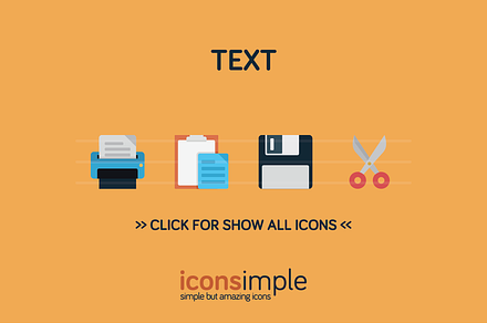 iconsimple: text