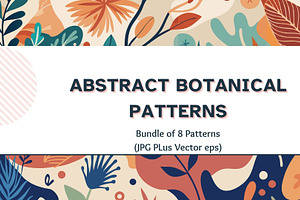 Abstract Botanical Patterns