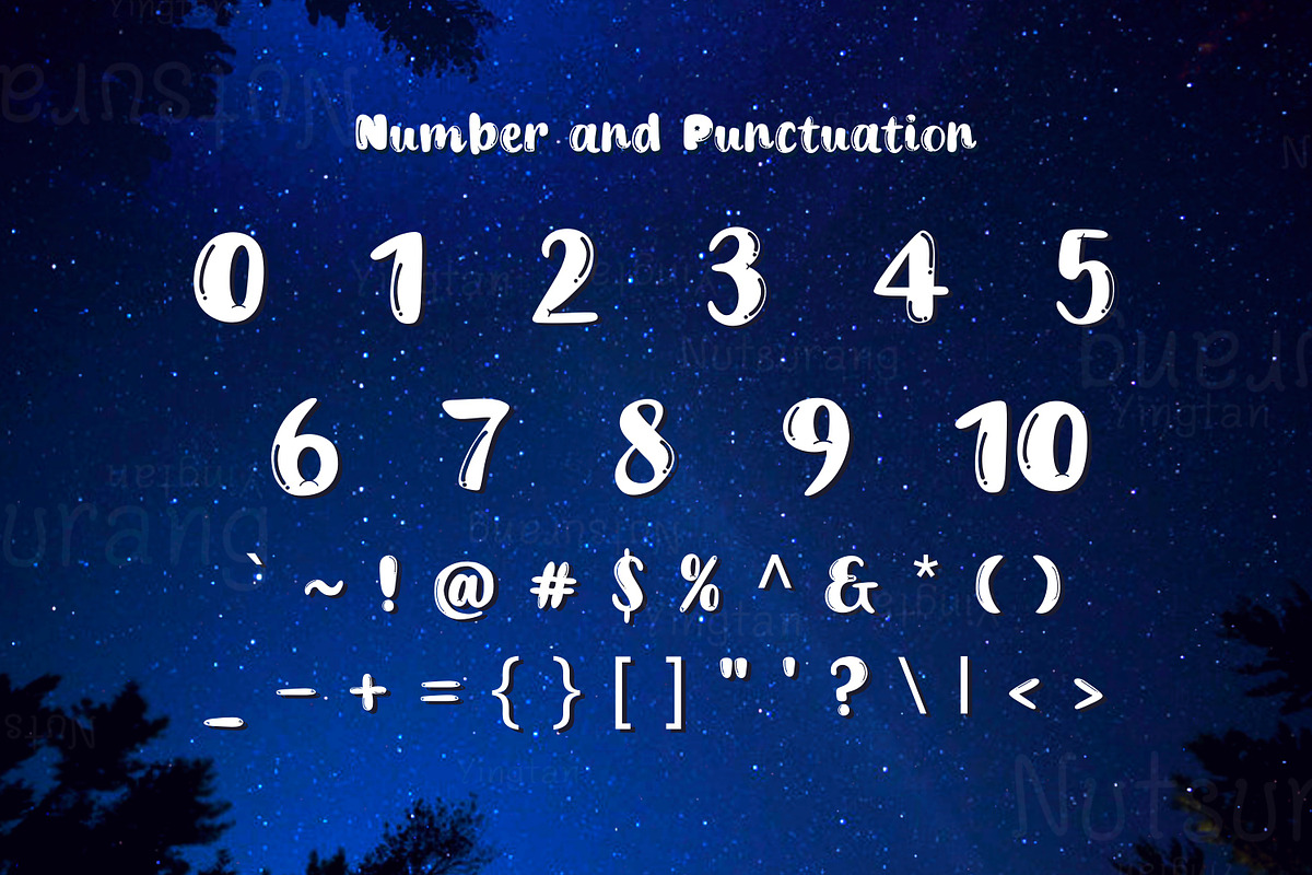North Star Font, a Handwritten Font by N Nakorn Creative (Photo 8 of 10)