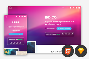 Indico - Multipurpose one pager