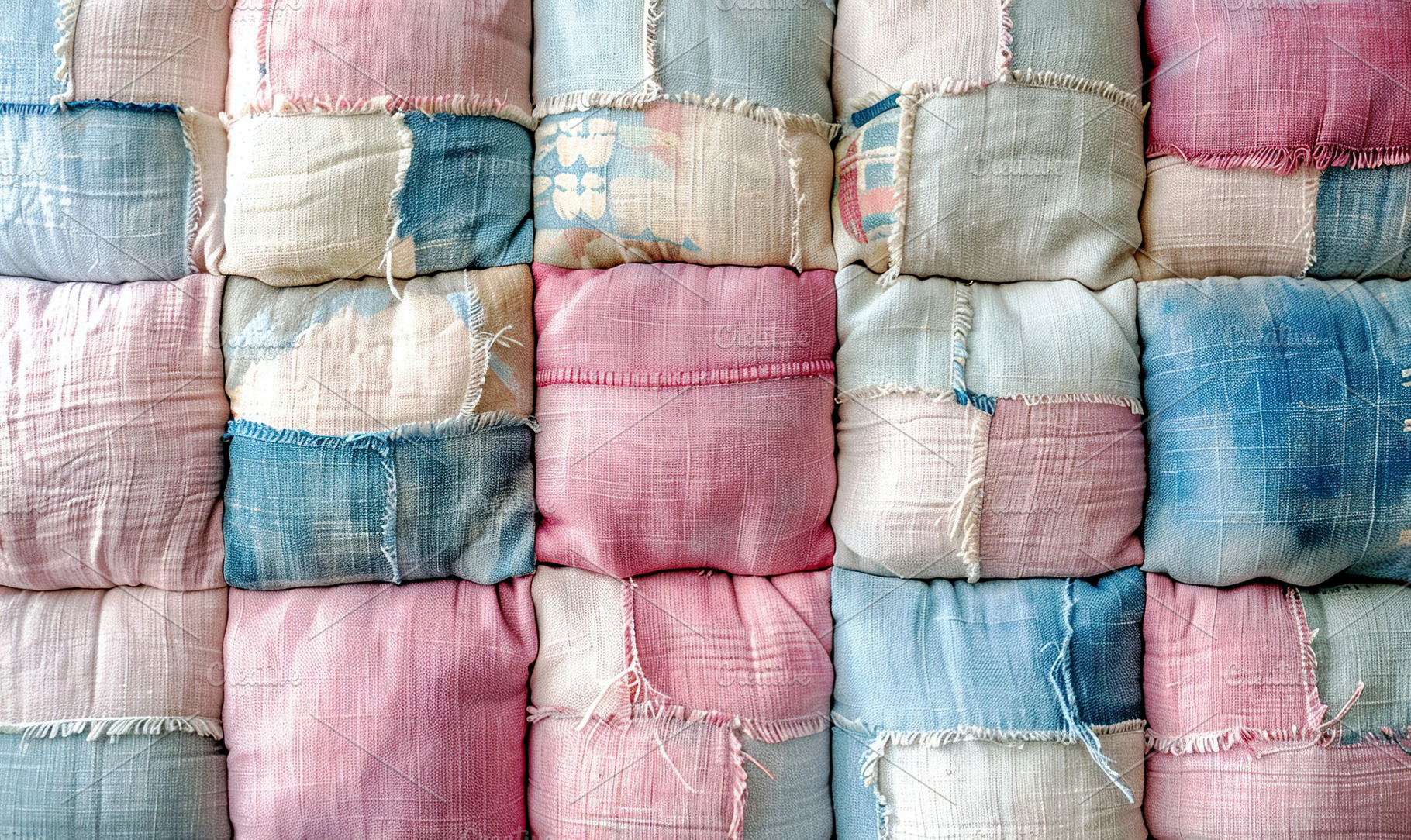 Colorful Patchwork Textile Pattern,, a Photo by LOGOCREATIVE