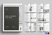 Welcome Guide Template, a Brochure Template by E-Type (Thumbnail 1 of 7)