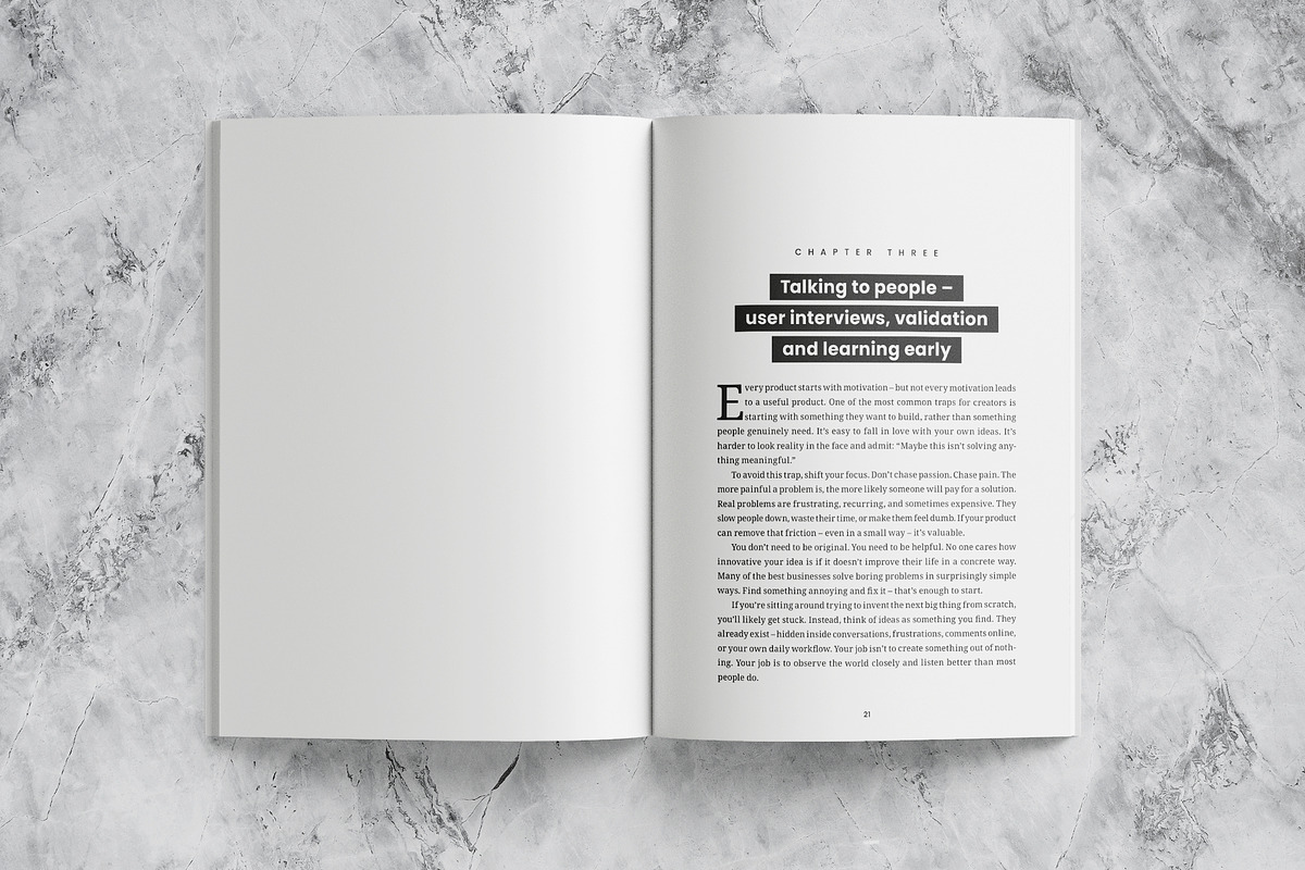 Simple Book Template, a Brochure Template by Template Temple (Photo 11 of 15)