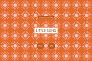 Hand Drawn Suns Seamless Pattern, a Pattern Graphic by HonestiesPrintS (Thumbnail 1 of 3)