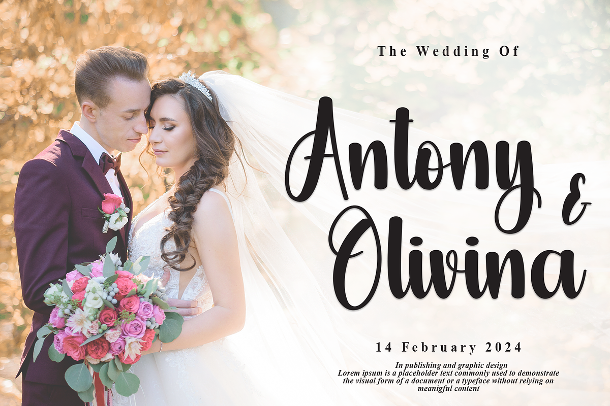 Month February | Script Font, a Handwritten Font by Scratchones (Photo 3 of 9)