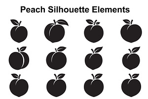 Peach Leaf Silhouette Collection