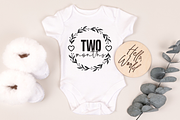 Baby Milestone round SVG Bundle, an Object Graphic by Design's Dark (Thumbnail 3 of 9)