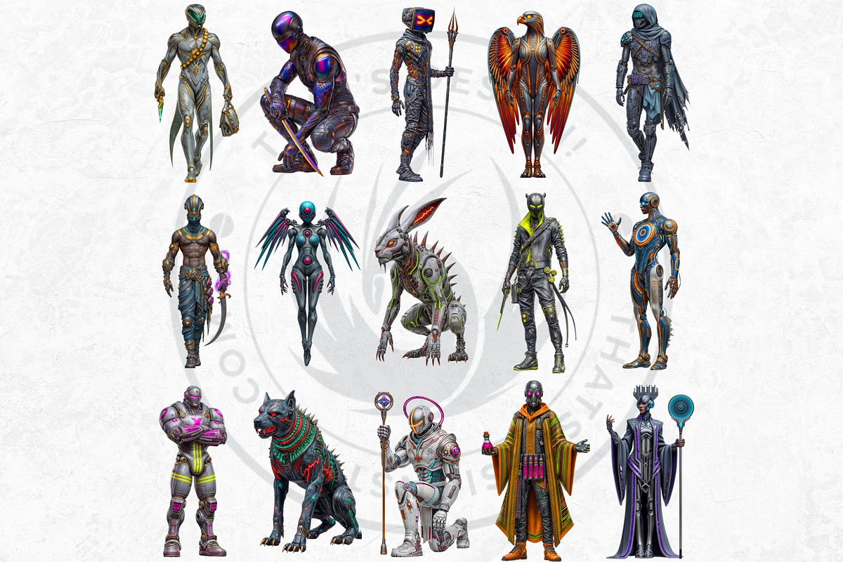 Arcade Gaming Character Cliparts, a Person Illustration by ThatsDesignArt (Photo 5 of 10)