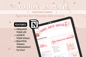 Notion Coaching Planner Template