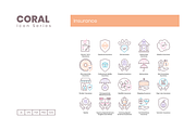 95 Insurance Icons - Coral Series, an Icon by Flat Icons (Thumbnail 6 of 9)